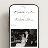 "Birds of Paradise" - Wedding Website in Cloud by Helena Vitto - Mobile Layout