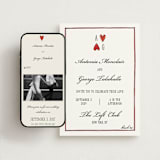 "Two Hearts" - Wedding Website in Lily by Pati Cascino - Match Your Stationery