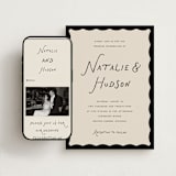 "Lovers" - Wedding Website in Shadow by Pixel and Hank - Match Your Stationery