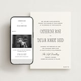 "Formal Minimalist" - Wedding Website in Silk by Kelly Schmidt - Match Your Stationery
