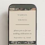 "Madison" - Wedding Website in Thyme by Itsy Belle Studio - Mobile Layout
