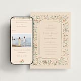 "Esther's garden" - Wedding Website in Ivory by Jennifer Wick - Match Your Stationery