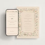 "Esther's garden" - Wedding Website in Ivory by Jennifer Wick - Match Your Stationery
