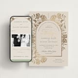 "Shimmering Hydrangeas" - Wedding Website in Tea Time by Susan Zinader - Match Your Stationery