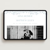 "storybook garden" - Wedding Website in Bluebell by Kristie Kern - Desktop Design