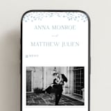 "storybook garden" - Wedding Website in Bluebell by Kristie Kern - Mobile Layout