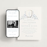 "storybook garden" - Wedding Website in Bluebell by Kristie Kern - Match Your Stationery