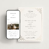 "Intertwined" - Wedding Website in Pearl by Janean Hinger - Match Your Stationery