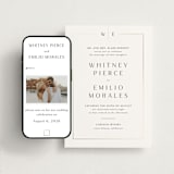 "Arcadia" - Wedding Website in Silk by Kelly Schmidt - Match Your Stationery