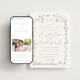 "Portico" - Wedding Website in Blue Bell by Everett Paper Goods - Match Your Stationery