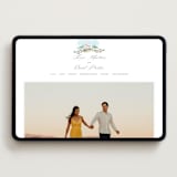 "Disney's Once Upon In a Dream" - Wedding Website in Spring by Petra Kern - Desktop Design