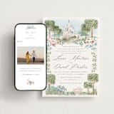 "Disney's Once Upon In a Dream" - Wedding Website in Spring by Petra Kern - Match Your Stationery