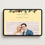 "Enchanted Rose from Disney's Beauty & The Beast" - Wedding Website in Mimosa by Leah Bisch - Desktop Design