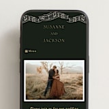"New Orleans from Disney's Princess and The Frog" - Wedding Website in Mystic by Phrosné Barwood - Mobile Layout