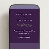 "Disney's Tangled Lanterns" - Wedding Website in Twilight by Simona Camp - Mobile Layout