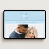 "Disney's Frozen True Love" - Wedding Website in Frozen by Lori Wemple - Desktop Design