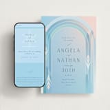 "Disney's Frozen True Love" - Wedding Website in Frozen by Lori Wemple - Match Your Stationery