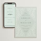 "Fairy Forest" - Wedding Website in Sage by Kristen Knechtel - Match Your Stationery