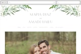 "I do" - Wedding Website in Fern by Creo Study - Desktop Design