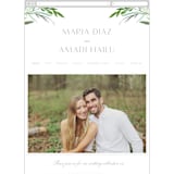 "I do" - Wedding Website in Fern by Creo Study - Mobile Layout