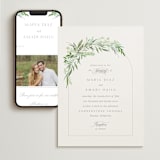 "I do" - Wedding Website in Fern by Creo Study - Match Your Stationery