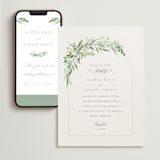 "I do" - Wedding Website in Fern by Creo Study - Match Your Stationery