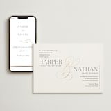 "Fantasia" - Wedding Website in Sugar by Jessica Williams - Match Your Stationery