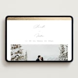 "Surround" - Wedding Website in Cloud by Nicole Walsh - Desktop Design
