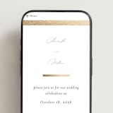 "Surround" - Wedding Website in Cloud by Nicole Walsh - Mobile Layout