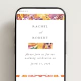 "Autumn flowers" - Wedding Website in Amber by Alexandra Dzh - Mobile Layout