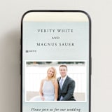 "Contemplate" - Wedding Website in Sand by Janean Hinger - Mobile Layout