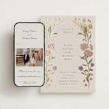 "Pearls" - Wedding Website in Fog by Baumbirdy - Match Your Stationery