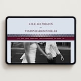 "Modern Vintage" - Wedding Website in Celestial by Jenna Holcomb - Desktop Design