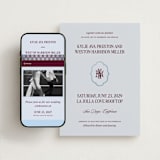 "Modern Vintage" - Wedding Website in Celestial by Jenna Holcomb - Match Your Stationery