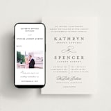 "classic composition" - Wedding Website in Soft Black by Olivia Raufman - Match Your Stationery