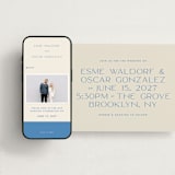 "Brooklyn" - Wedding Website in Cerulean by Ellen Schlegelmilch - Match Your Stationery