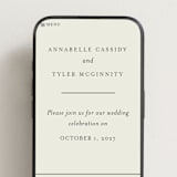 "Cedar creek" - Wedding Website in Ivory by Stacey Meacham - Mobile Layout