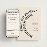 "Spin" - Wedding Website in Cream by Pixel and Hank - Match Your Stationery