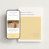 "Colorfield" - Wedding Website in Buttercup by Snow and Ivy - Match Your Stationery