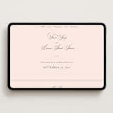 "Wonderful Tonight" - Wedding Website in Blush Garden by Design Lotus - Desktop Design