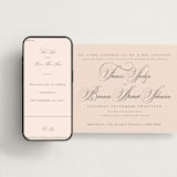 "Wonderful Tonight" - Wedding Website in Blush Garden by Design Lotus - Match Your Stationery