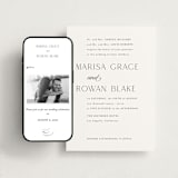 "Classic Chic" - Wedding Website in Pearl by Shirley Lin Schneider - Match Your Stationery