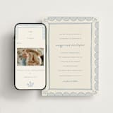"Florence" - Wedding Website in Sky by Kelly Watkins - Match Your Stationery