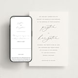"Join Together" - Wedding Website in Inked by Design Lotus - Match Your Stationery
