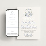 "Sweethearts" - Wedding Website in Periwinkle by Design Lotus - Match Your Stationery