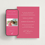 "Everlasting" - Wedding Website in Carnation by Jennifer Postorino - Match Your Stationery