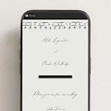 "Ornate sketched frame" - Wedding Website in Latte by Jackie Crawford - Mobile Layout
