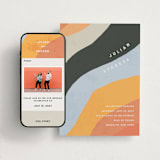 "Canyon Wall" - Wedding Website in Sunset by Robin Ott - Match Your Stationery