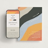 "Canyon Wall" - Wedding Website in Sunset by Robin Ott - Match Your Stationery
