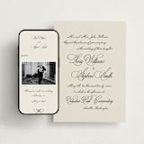 "Old Fashioned" - Wedding Website in Night by Ani Somi - Match Your Stationery